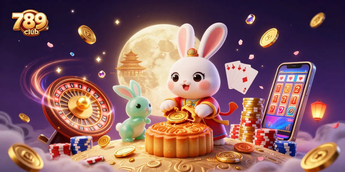 Enjoy thrilling games at 789club with vibrant casino elements illustrated in stunning detail.